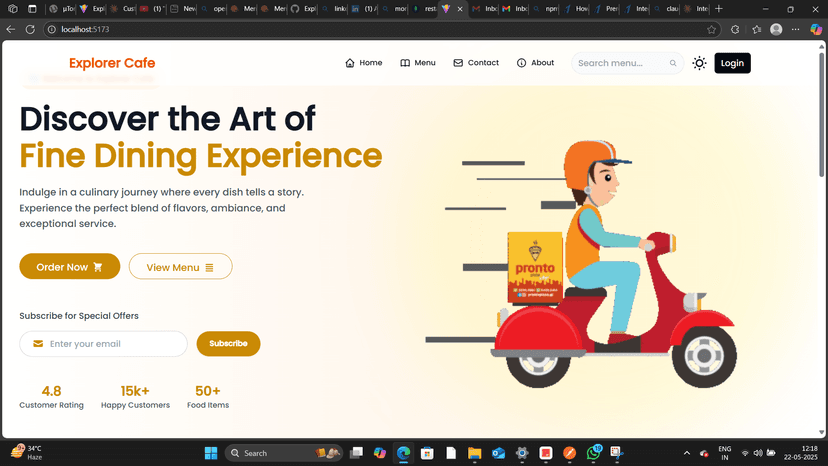 🍽️ Explore Cafe